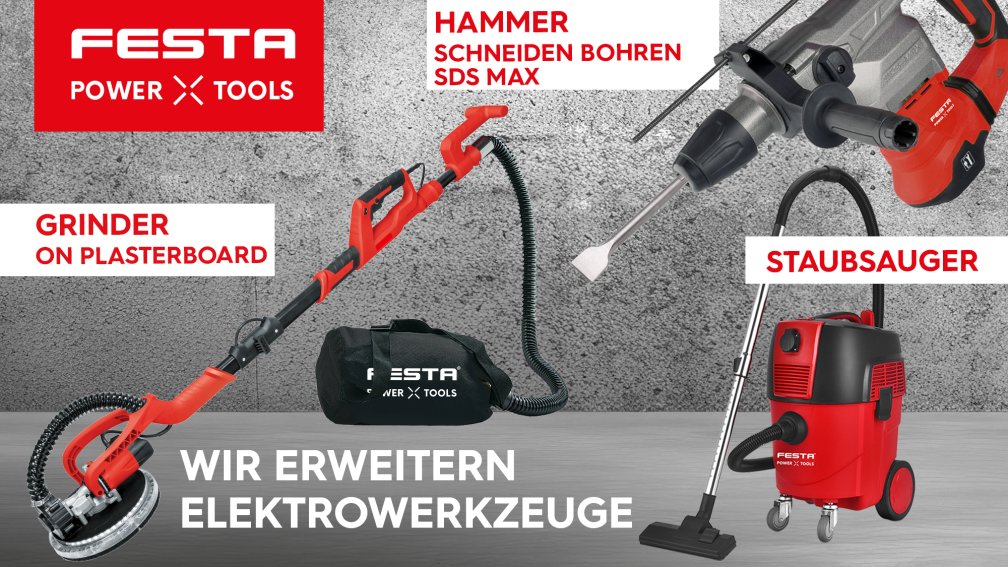 <p>FESTA POWER x TOOLS</p>