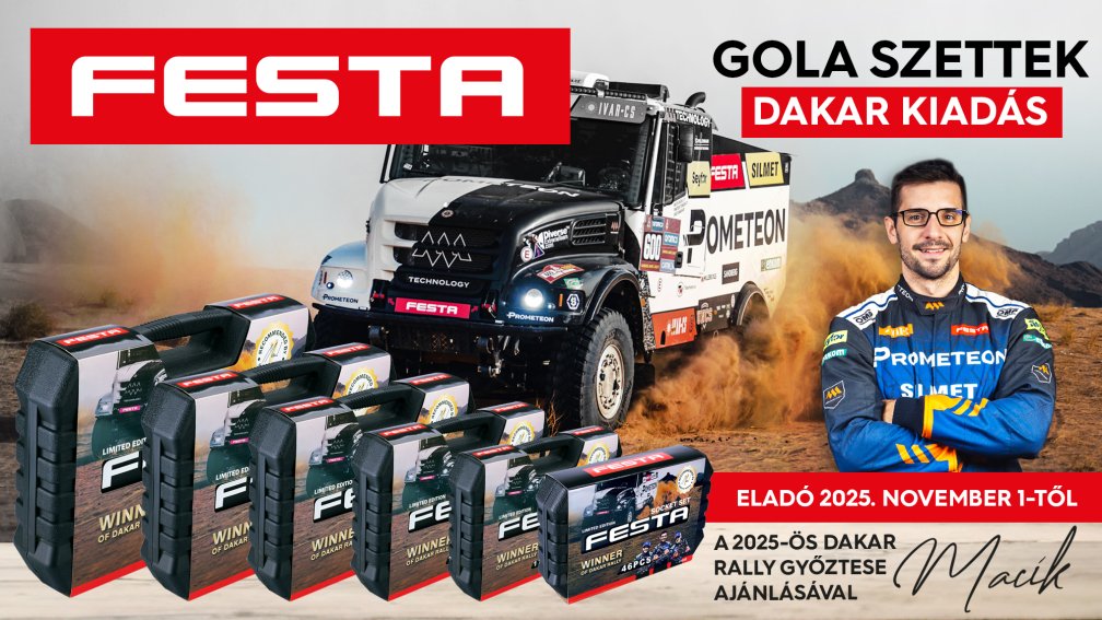 <p>Gola szettek DAKAR EDITION</p>